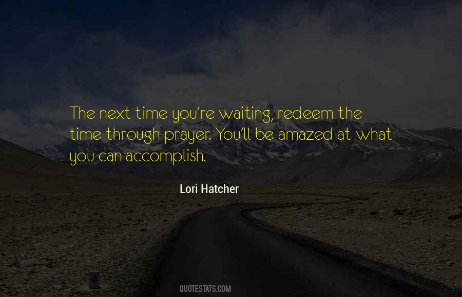 Lori Hatcher Quotes #298086