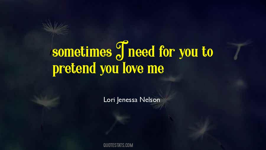 Lori Jenessa Nelson Quotes #397756