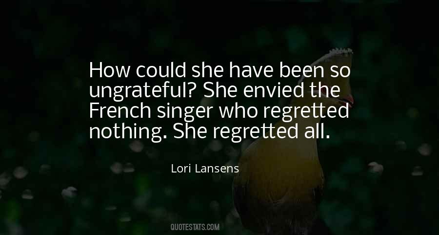 Lori Lansens Quotes #750928