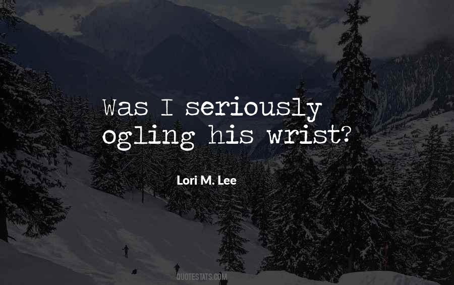 Lori M. Lee Quotes #1244871
