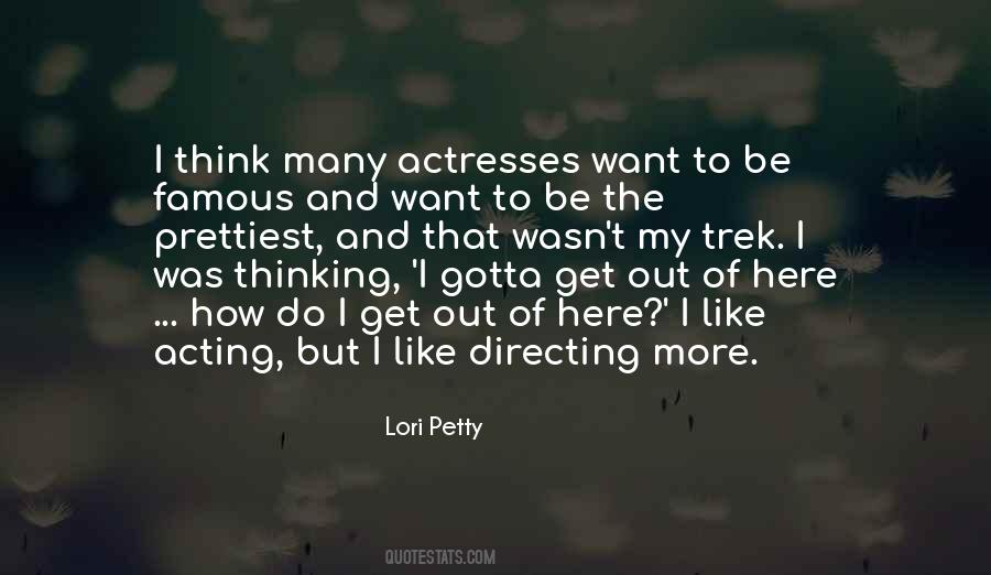 Lori Petty Quotes #1087281