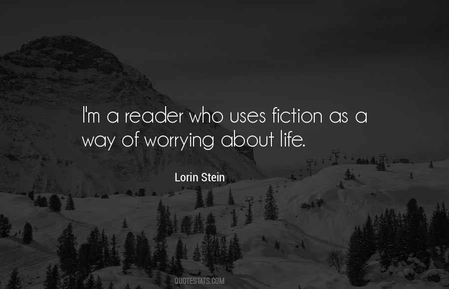 Lorin Stein Quotes #216633