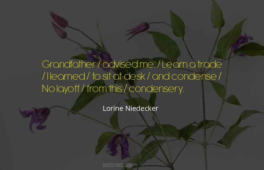 Lorine Niedecker Quotes #1212975