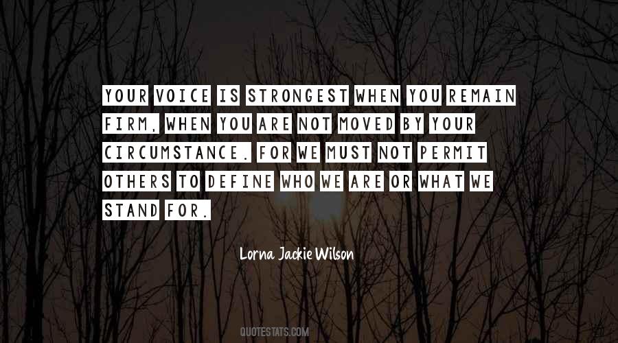 Lorna Jackie Wilson Quotes #592110