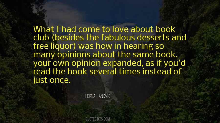 Lorna Landvik Quotes #43216