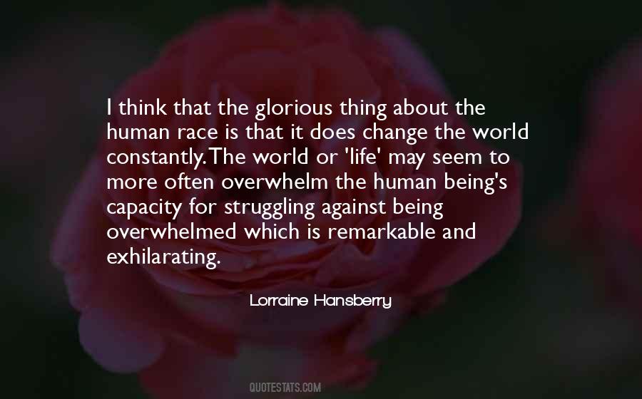 Lorraine Hansberry Quotes #1688777