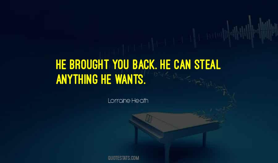 Lorraine Heath Quotes #1325337