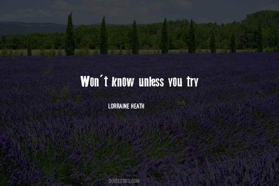 Lorraine Heath Quotes #162726