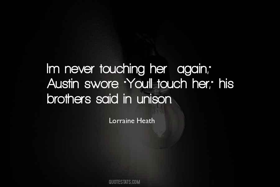 Lorraine Heath Quotes #204026