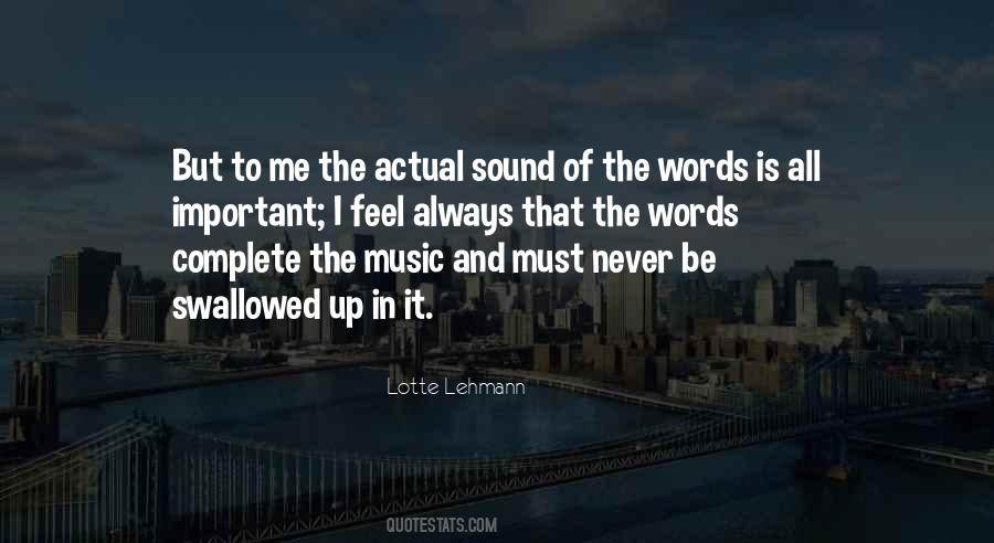 Lotte Lehmann Quotes #798016