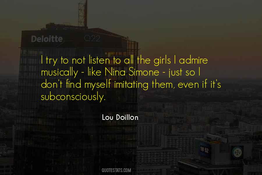 Lou Doillon Quotes #1008810