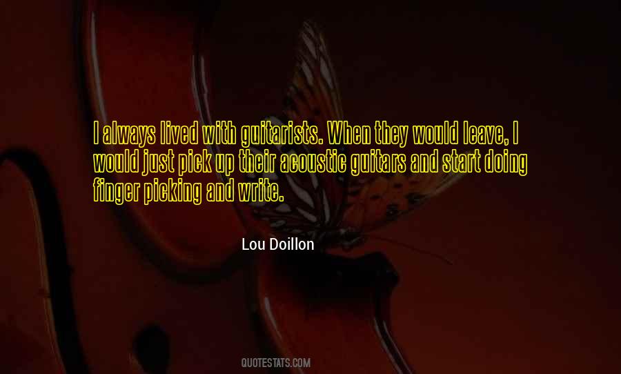 Lou Doillon Quotes #289902