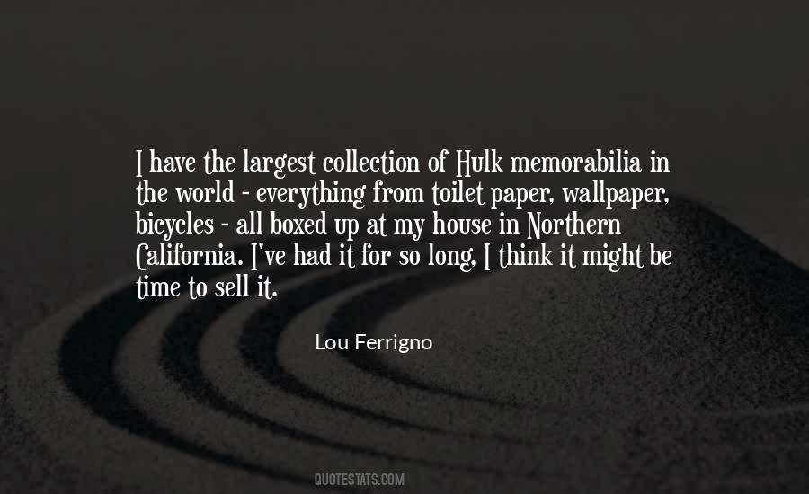 Lou Ferrigno Quotes #1766755