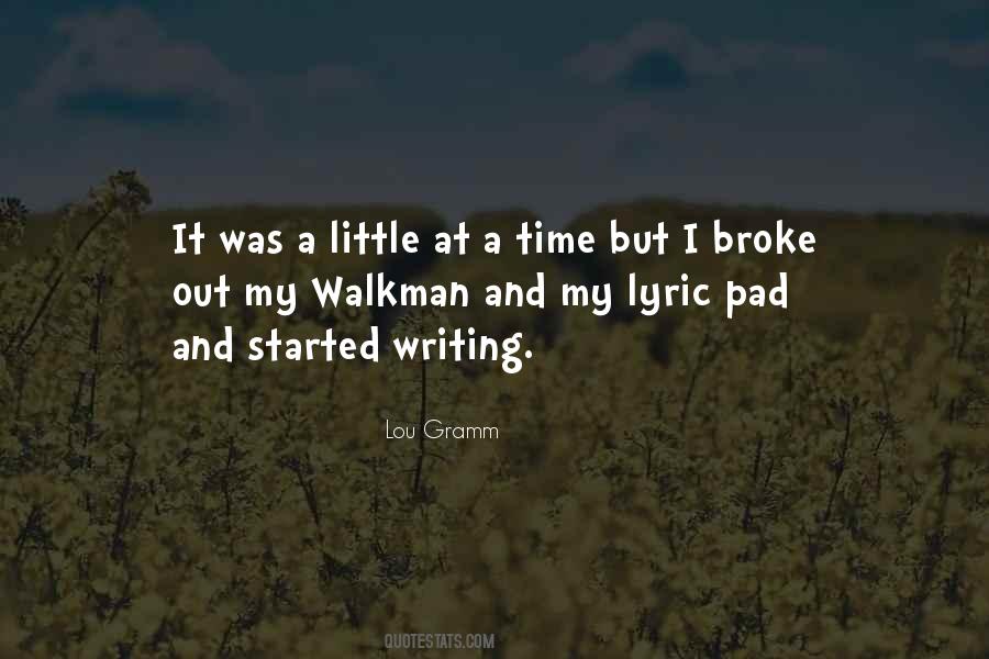 Lou Gramm Quotes #520702