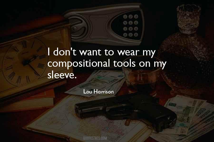 Lou Harrison Quotes #299249