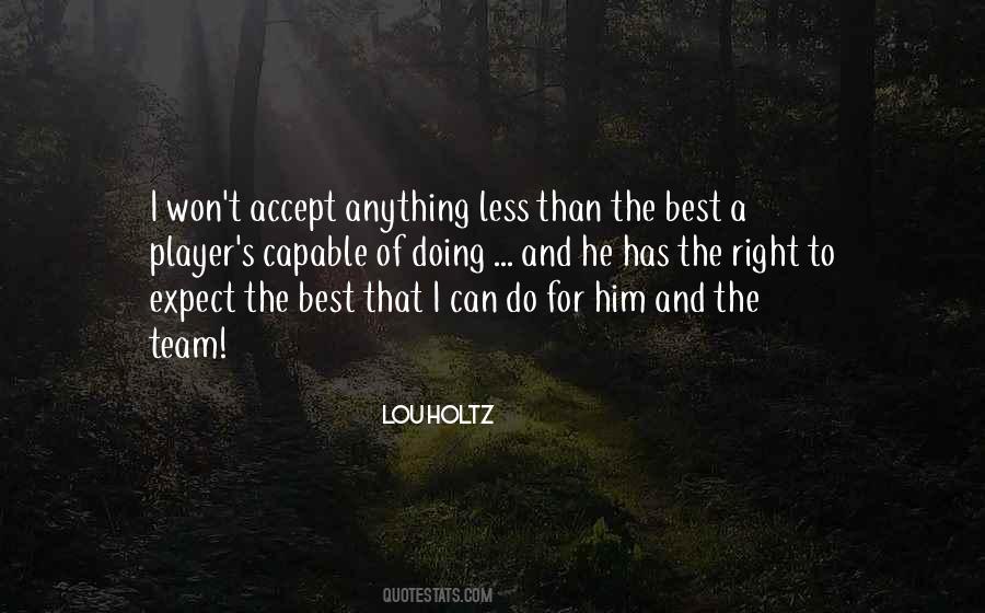 Lou Holtz Quotes #1080448