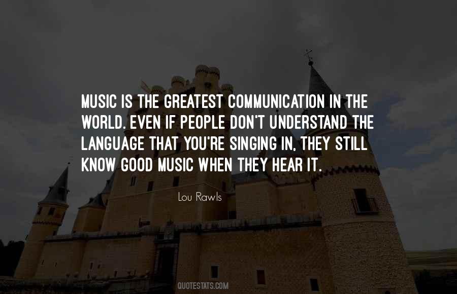 Lou Rawls Quotes #1632755