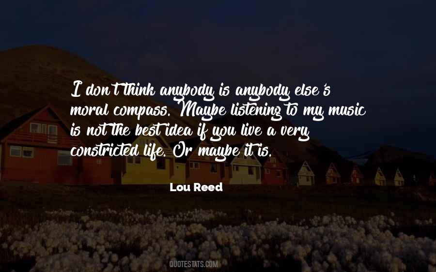 Lou Reed Quotes #198900