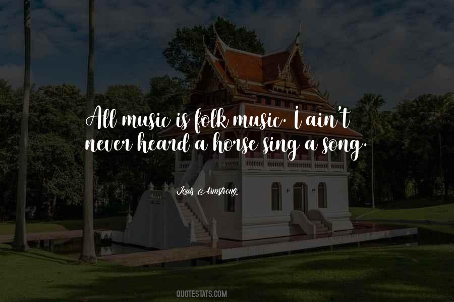 Louis Armstrong Quotes #685776