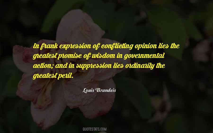 Louis Brandeis Quotes #873696