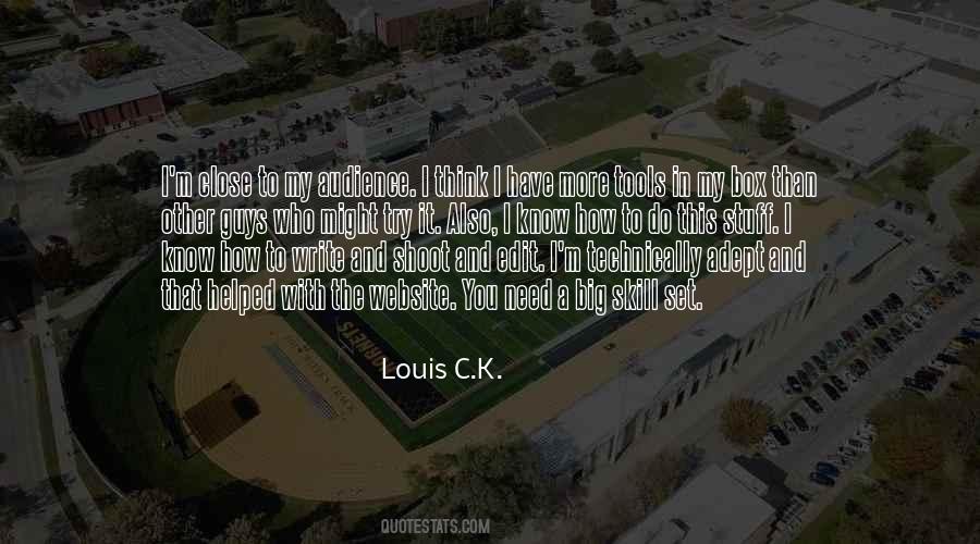 Louis C.K. Quotes #397631