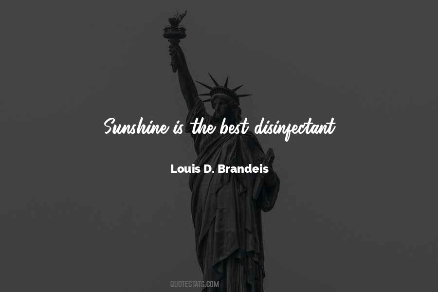 Louis D. Brandeis Quotes #1489138