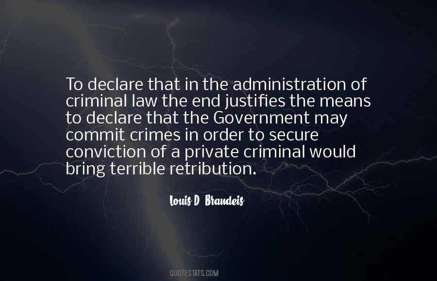 Louis D. Brandeis Quotes #347406
