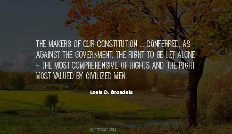 Louis D. Brandeis Quotes #425988