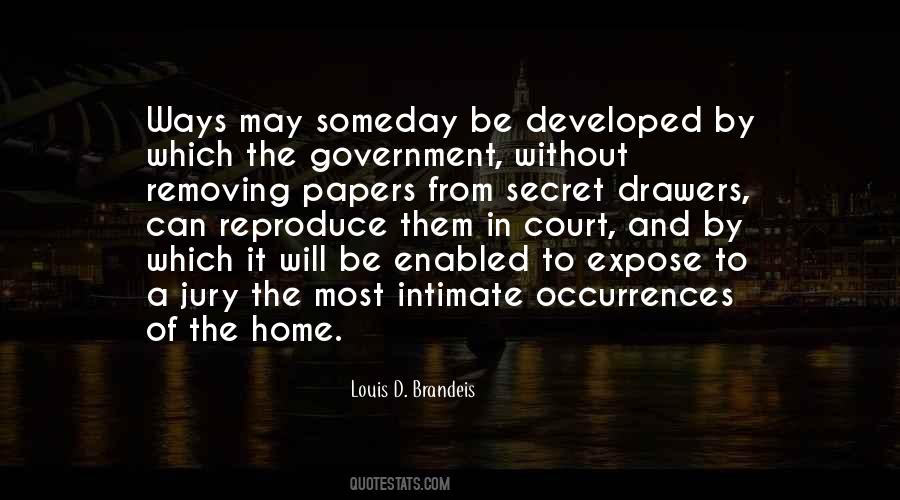 Louis D. Brandeis Quotes #716642