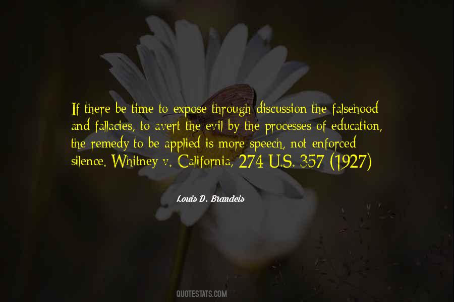 Louis D. Brandeis Quotes #921623