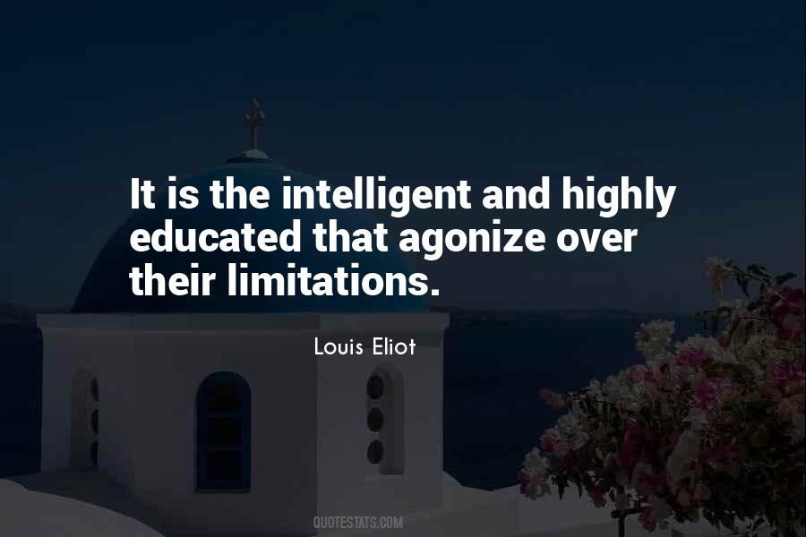 Louis Eliot Quotes #145093