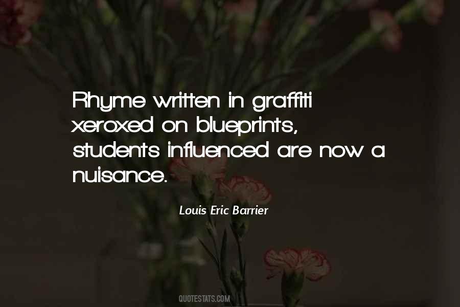 Louis Eric Barrier Quotes #1088850