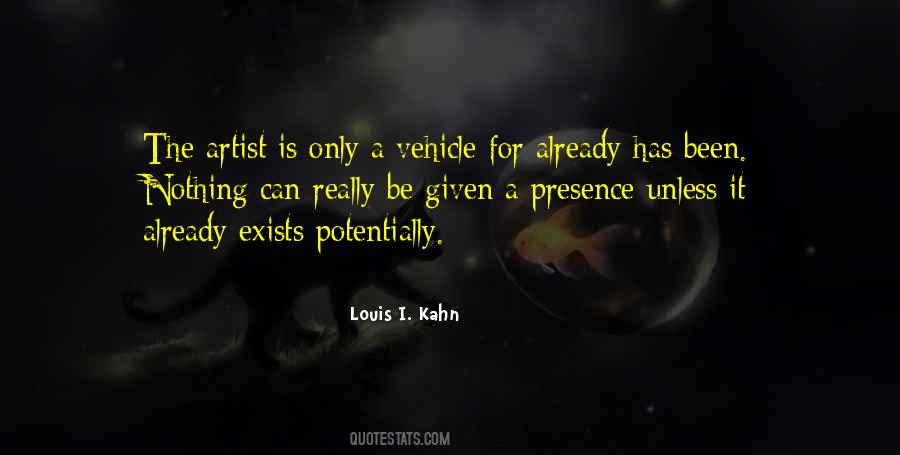 Louis I. Kahn Quotes #472166