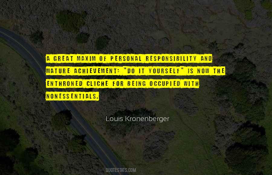 Louis Kronenberger Quotes #1581019