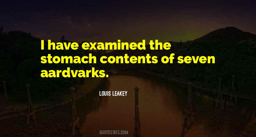 Louis Leakey Quotes #118055