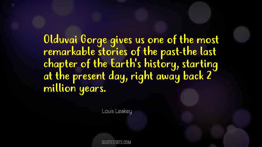 Louis Leakey Quotes #1813541