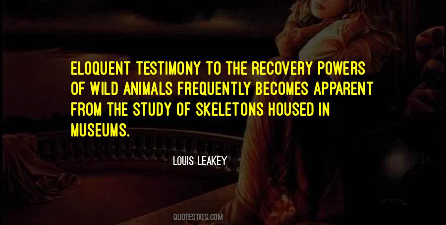 Louis Leakey Quotes #484229