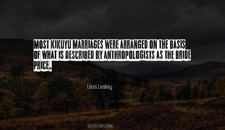 Louis Leakey Quotes #498256
