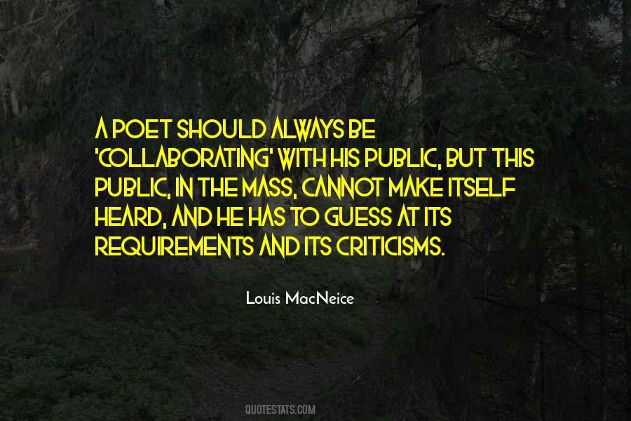 Louis MacNeice Quotes #101858