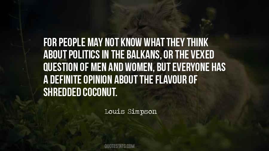 Louis Simpson Quotes #1569873