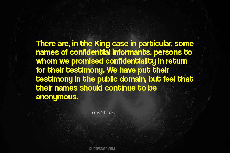 Louis Stokes Quotes #1876304