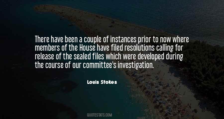Louis Stokes Quotes #265097