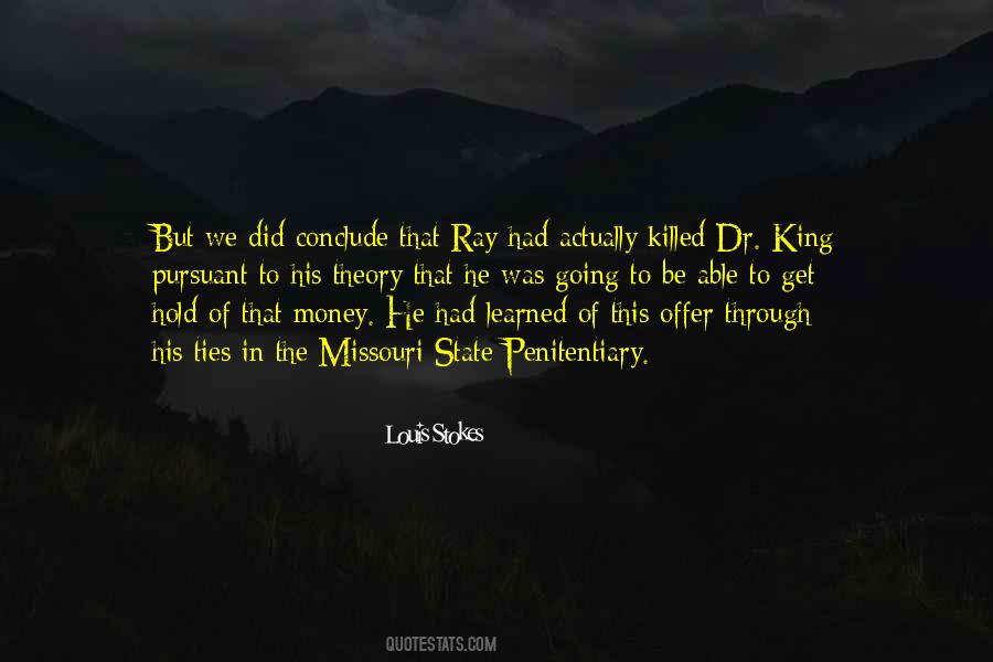 Louis Stokes Quotes #422318