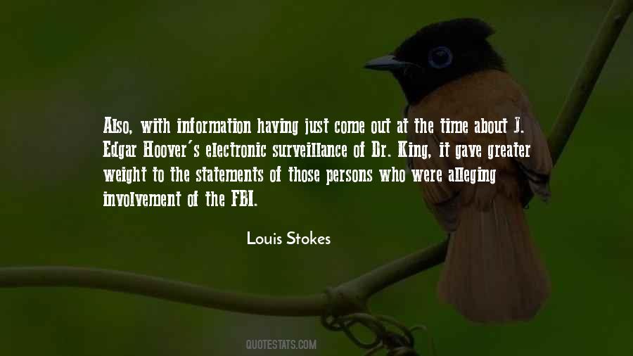 Louis Stokes Quotes #731459