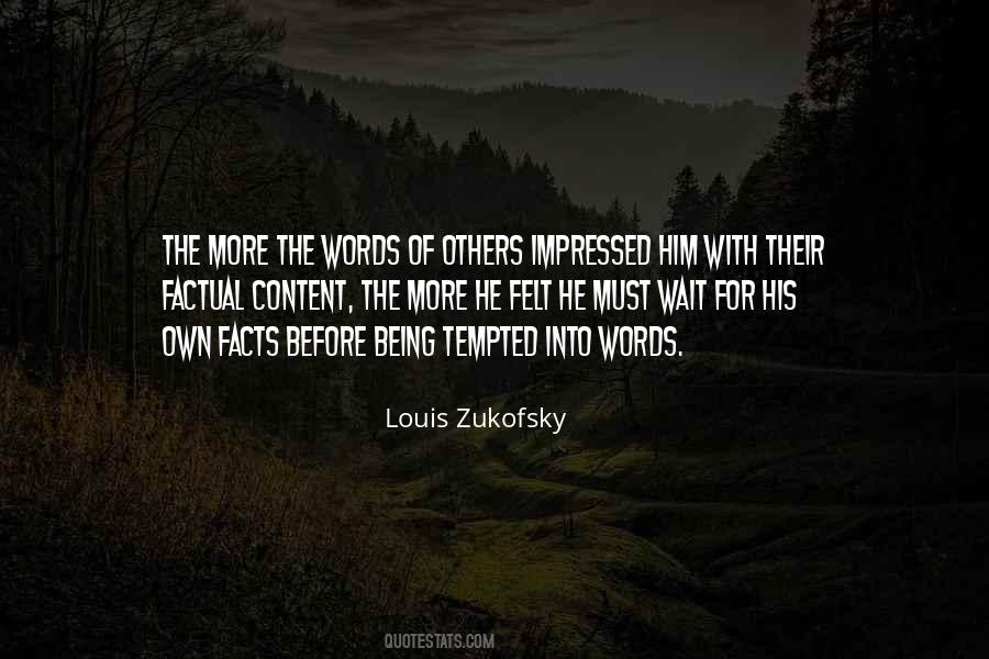 Louis Zukofsky Quotes #710504