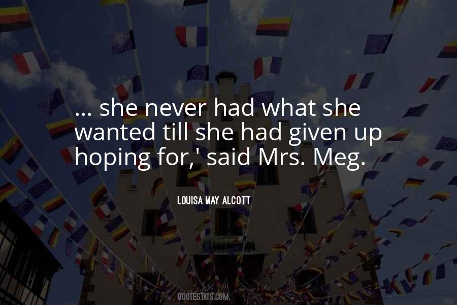 Louisa May Alcott Quotes #1160565