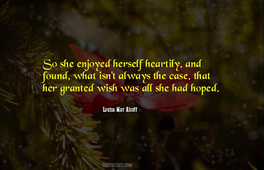 Louisa May Alcott Quotes #1300148