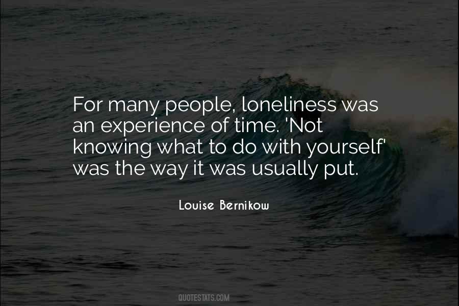 Louise Bernikow Quotes #1127602