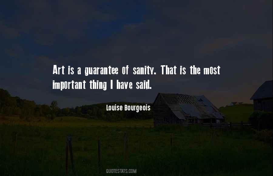 Louise Bourgeois Quotes #441745