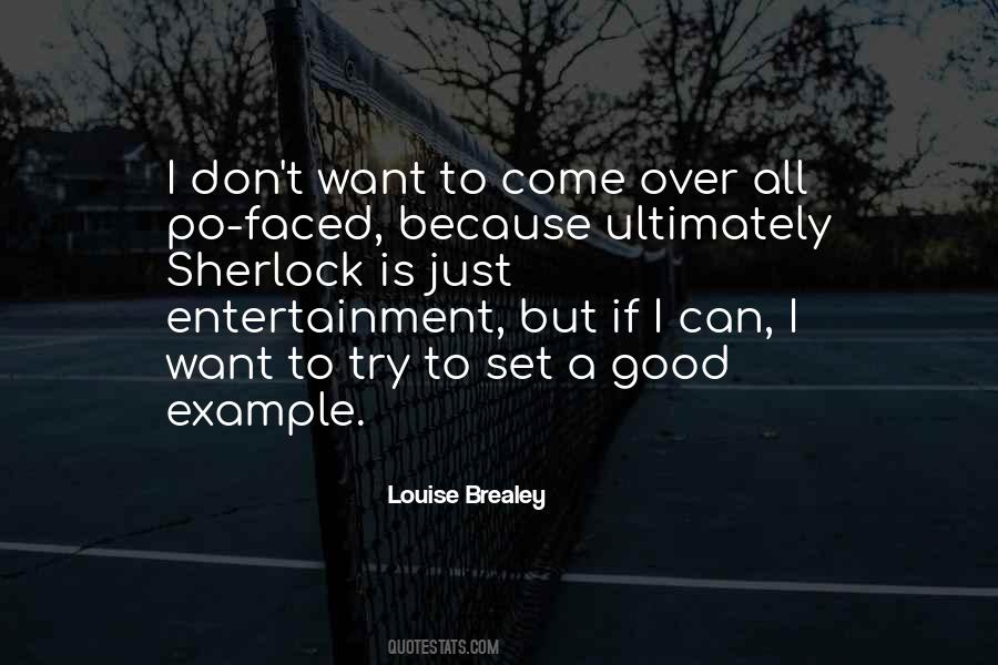 Louise Brealey Quotes #1500708